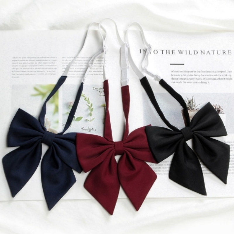 Bow Tie Pre Tied - Damska krawatka z kokardką, regulowana, gotowa