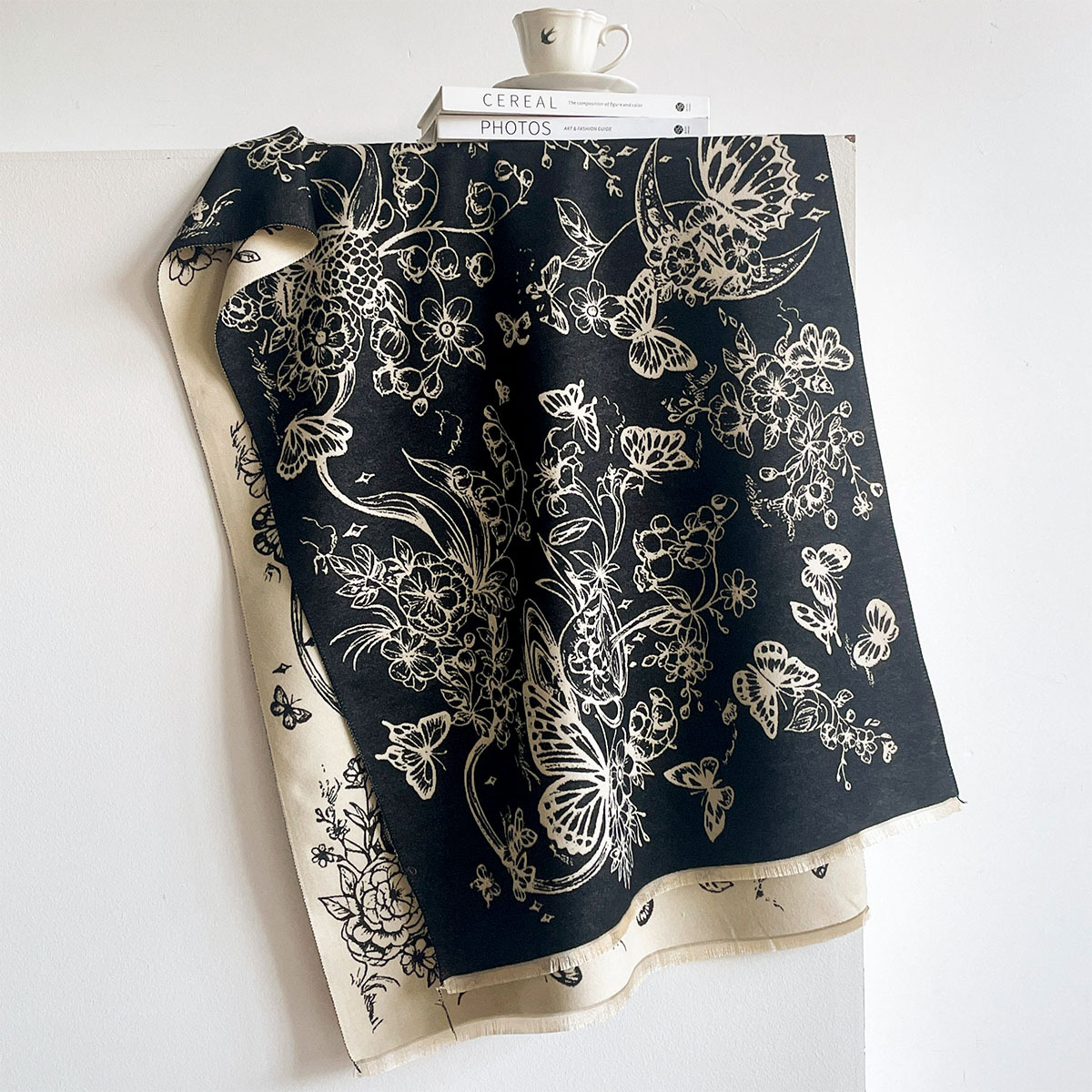 Szal damski z imitacji kaszmir – Pashmina Wrap Large recenzja i cena