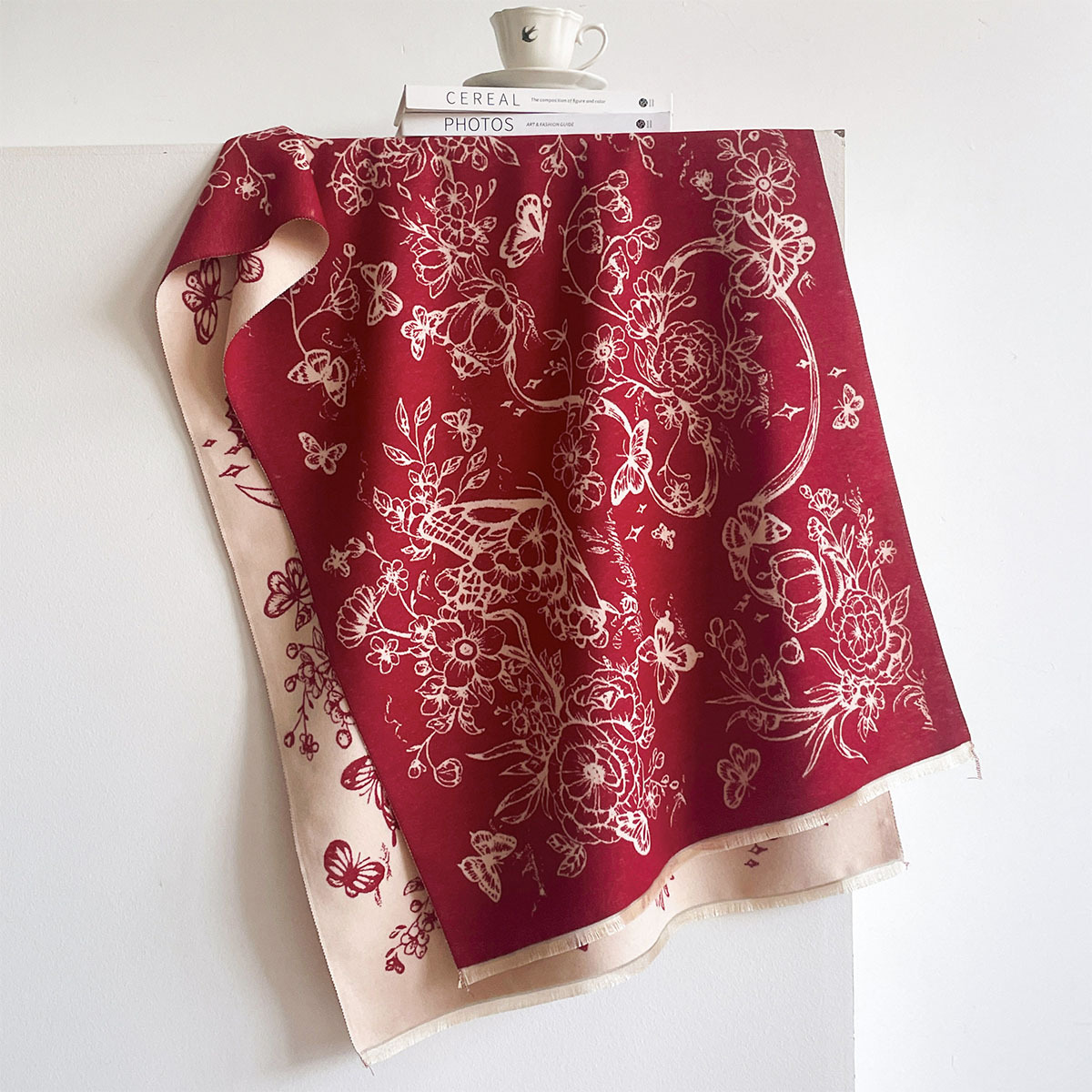 Szal damski z imitacji kaszmir – Pashmina Wrap Large recenzja i cena