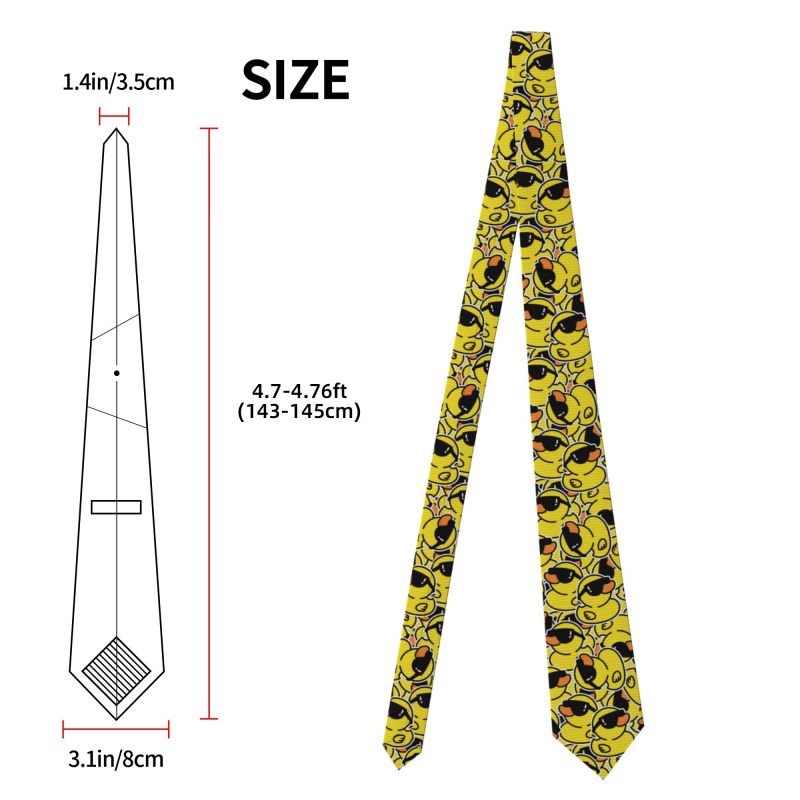 Urocze krawaty męskie z motywe – Skinny Tie Men recenzja i cena