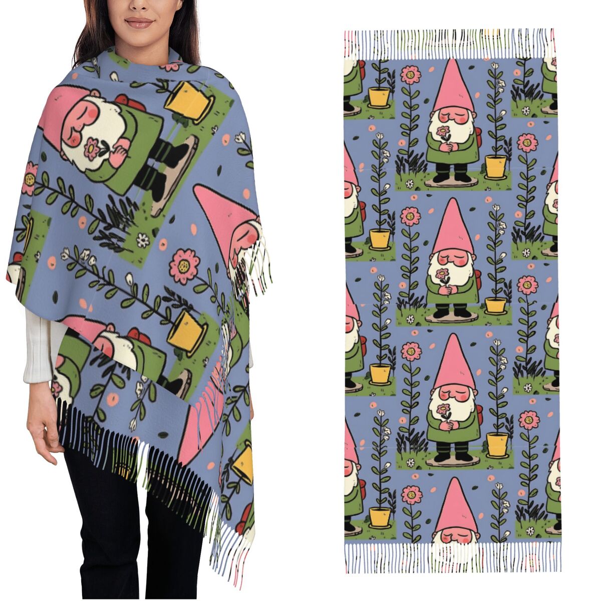 Mityczne szale i narzutki z mo – Pashmina Wrap Large recenzja i cena