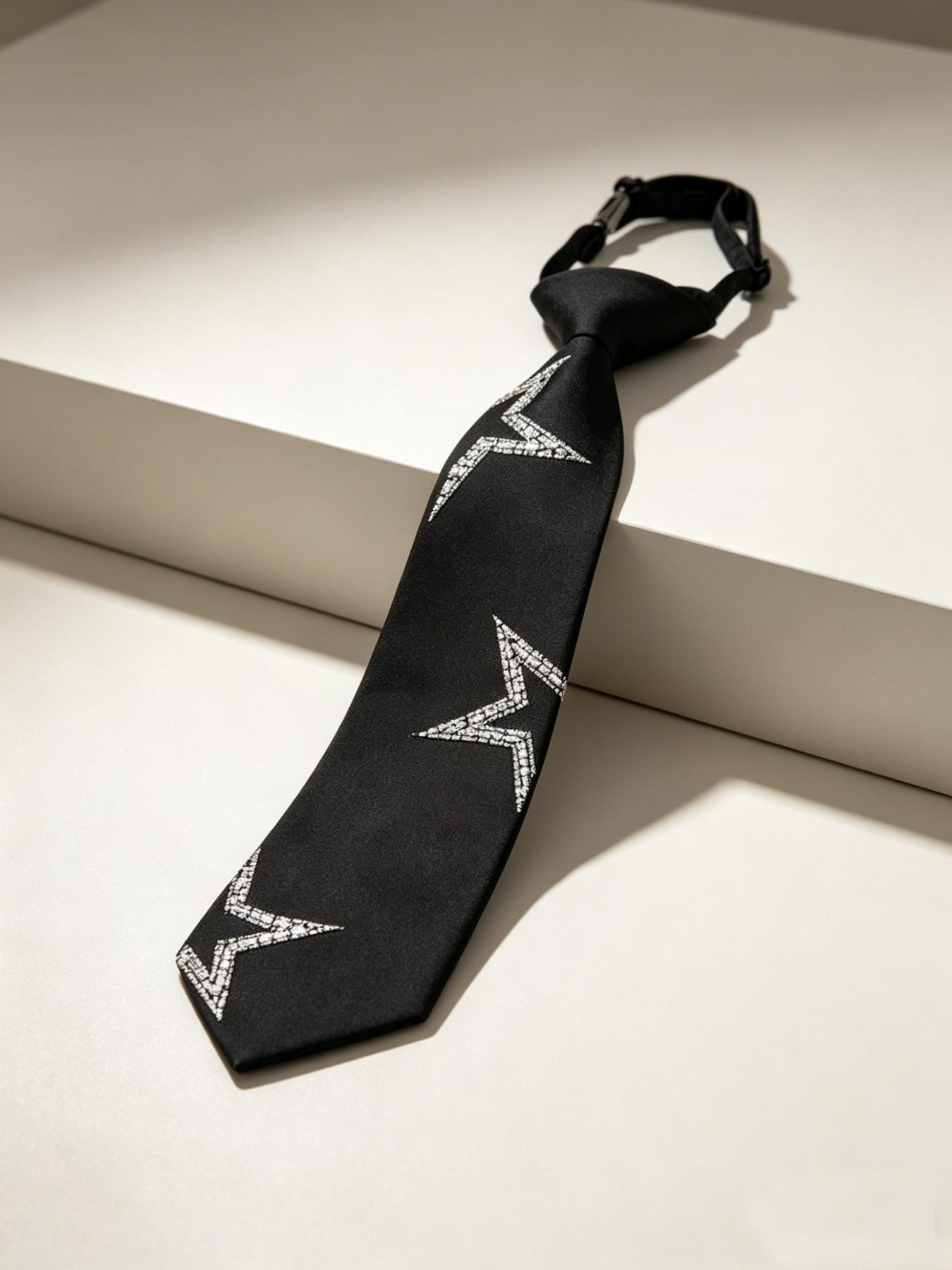 Gotowa krawatka z cekinami w k – Bow Tie Pre Tied recenzja i cena