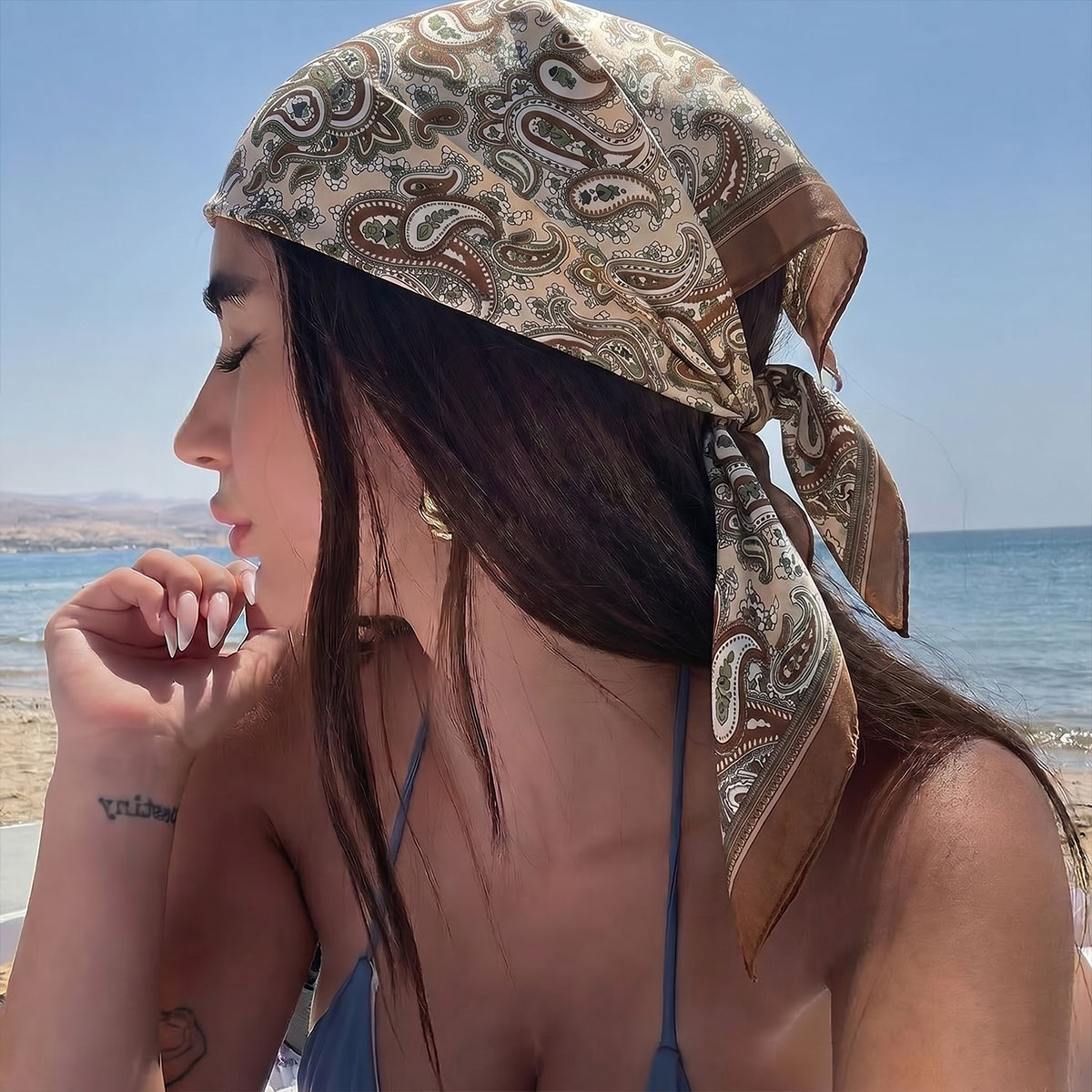 Nowy Design Modna Kwadratowa J – Scarf Silk Square recenzja i cena